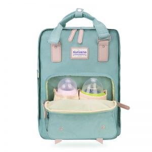 Рюкзак для мами Sunveno Diaper Bag Classic Green - фото 3