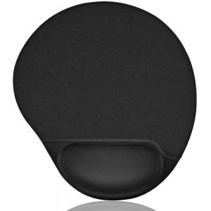 Эргономичный коврик для мыши Goobay Ergonomic Mousepad Black (77604)