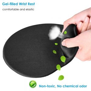 Эргономичный коврик для мыши Goobay Ergonomic Mousepad Black (77604) - фото 3