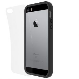 Бампер Evolutive Labs RhinoShield Crash Guard Charcoal Black для iPhone 5/5S/SE - фото 4