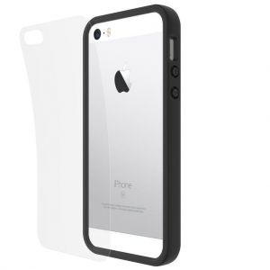 Бампер Evolutive Labs RhinoShield Crash Guard Charcoal Black для iPhone 5/5S/SE - фото 6