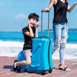 Детский чемодан Travel Kid Blue Sky (M) - фото 3