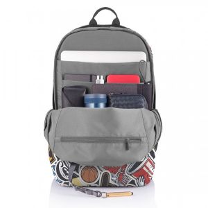 Рюкзак Bobby Soft Art Anti-Theft Backpack Graffiti (P705.868) - фото 4