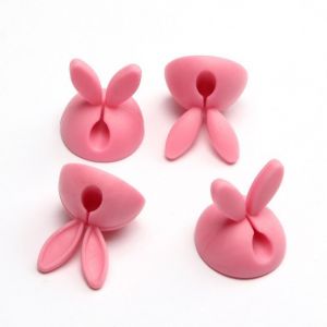Тримачі кабеля Bunny Pink