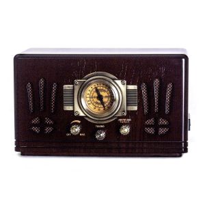 Ретро радіо Daklin Де Голль горіх (RP-057)