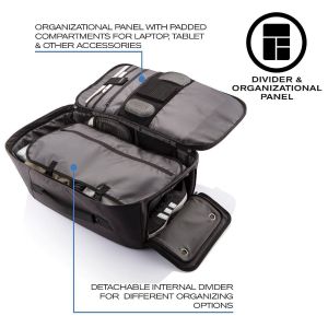 Рюкзак XD Design Bobby Bobby Duffle Anti-Theft Travelbag, Black (P705.271) - фото 12