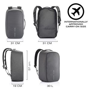 Рюкзак XD Design Bobby Bobby Duffle Anti-Theft Travelbag, Black (P705.271) - фото 13