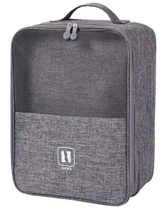 Дорожній органайзер для обуви Travel Shoes Case, серый - фото 2