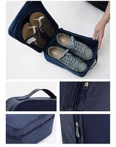 Дорожній органайзер для взуття Travelty Shoes Pouch Navy Blue - фото 3