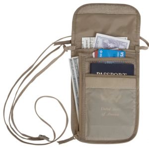 Нашийний гаманець Undercover Neck Wallet DLX Khaki - фото 3